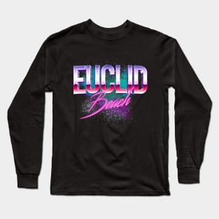 Euclid Beach Vaporwave Long Sleeve T-Shirt